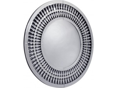 Marzano- okrągłe dekoracyjne lustro 90x90 cm