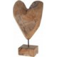Wood old Dekoracja serce 1