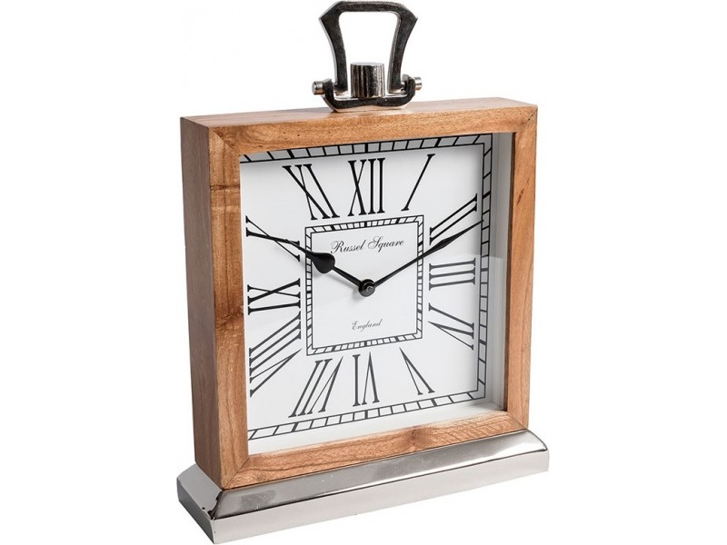Gabinet zegarek stołowy drewno